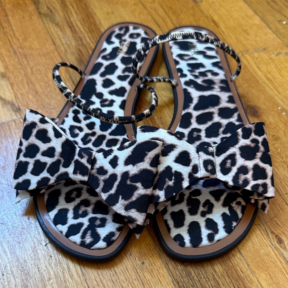 Leopard Print Women's Sandals